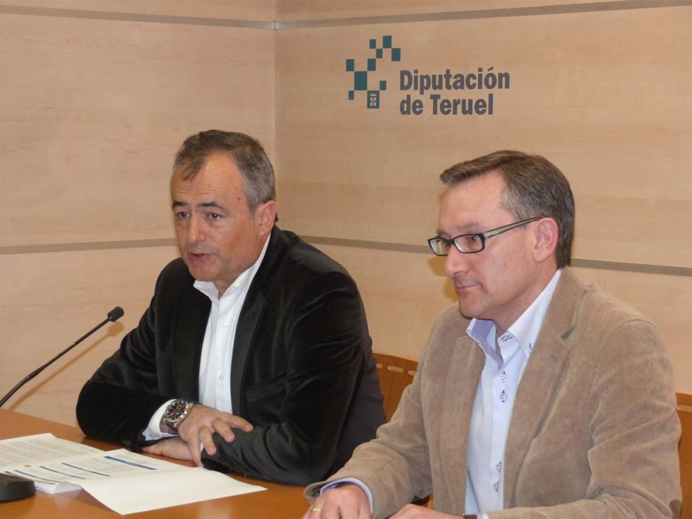 Los vicepresidentes de la DPT, Luis Carlos Marquesán y Joaquín Juste