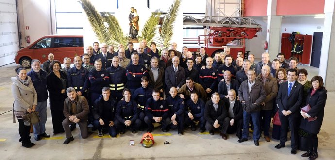 Celebración patronato de Bomberos 