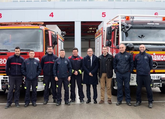 Visita Parque de Bomberos de Torrelavega