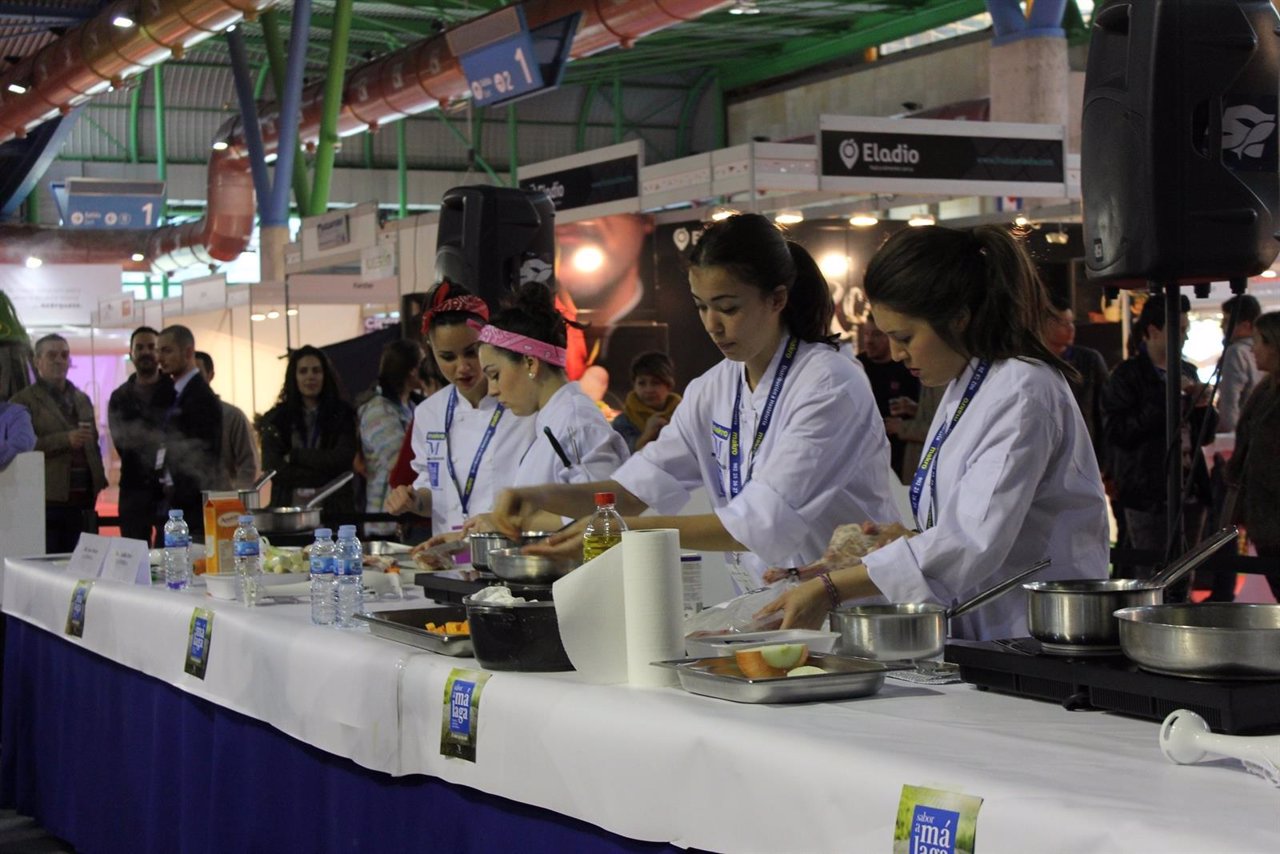 Concurso Joven Chef Sabor a Málaga en el Salón H&T