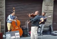 Cuando el talento y el arte se reúnen en una calle de Florencia