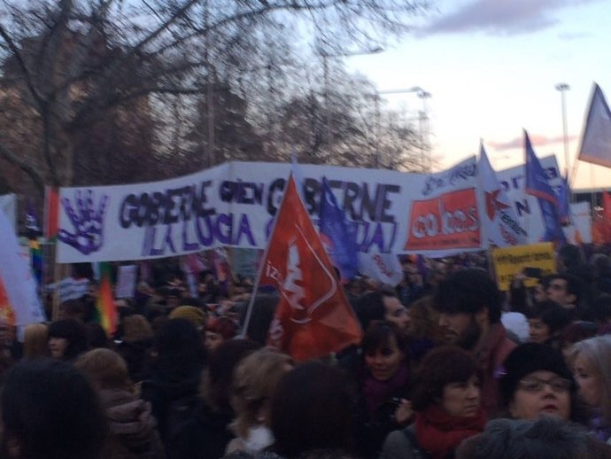 Manifestación Día Internacional de la Mujer