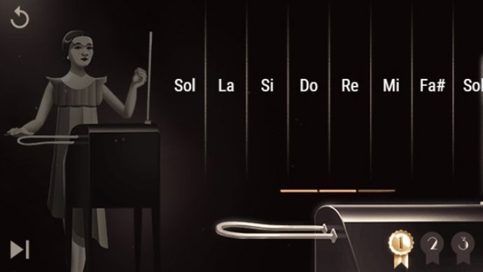 Google homenajea a Clara Rockmore