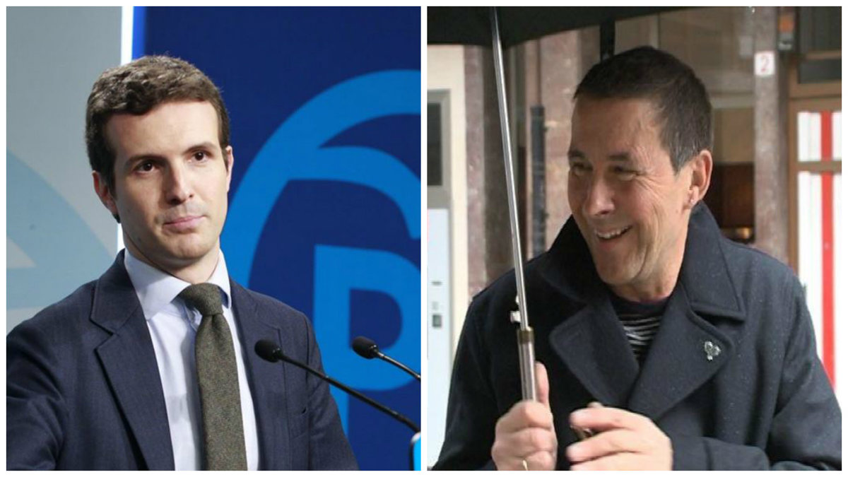 Otegi acusa al PP de no respetar la separación de poderes y Casado le ...