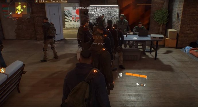 Colas de avatares virtuales en The Division