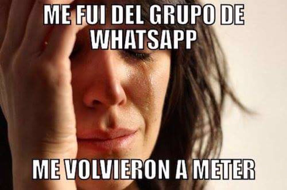 21 memes que todo usuario de grupos de Whatsapp entenderá