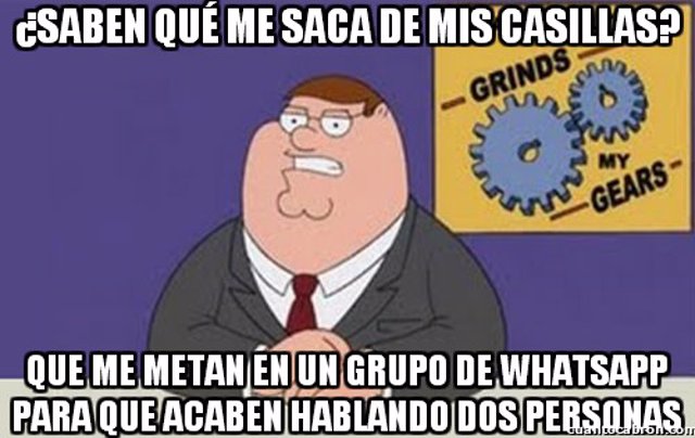 21 memes que todo usuario de grupos de Whatsapp entenderá