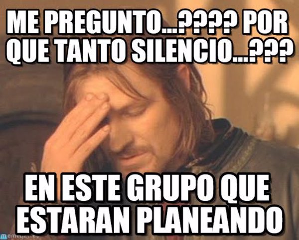 21 memes que todo usuario de grupos de Whatsapp entenderá