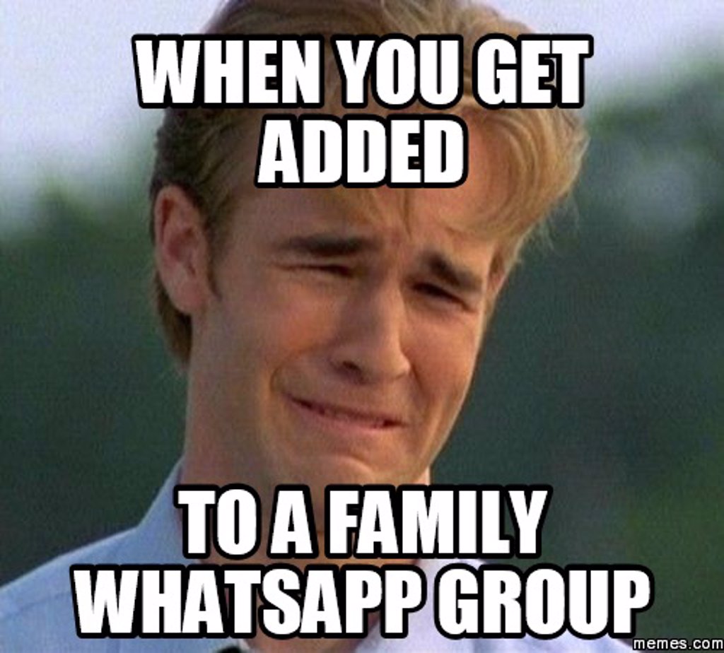 21 memes que todo usuario de grupos de Whatsapp entenderá