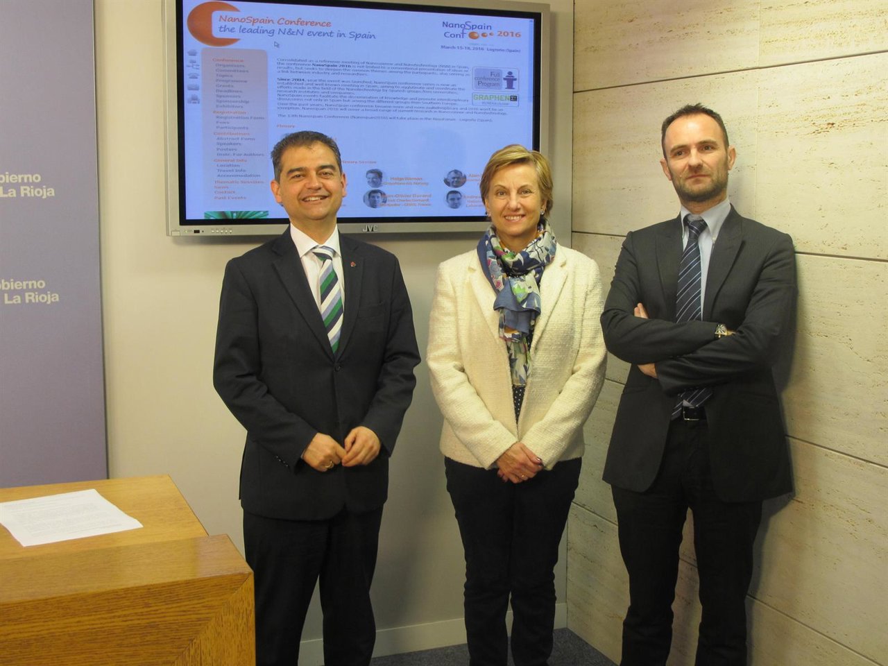 Presentación congreso de nanotecnología