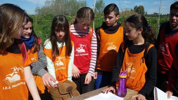 Niños del IES Palomares