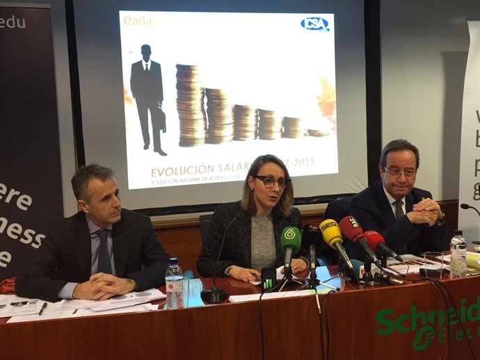 Presentación del Informe sobre evolución salarial de Eada e Icsa