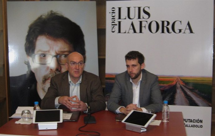 El presidente de la Diputación de Valladolid y Diego Laforga