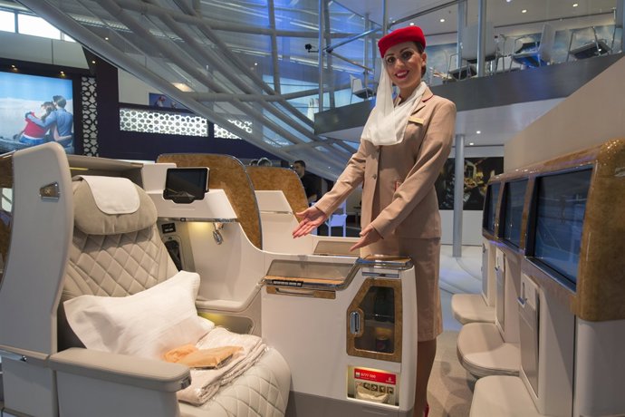 Nueva butaca Business de Emirates