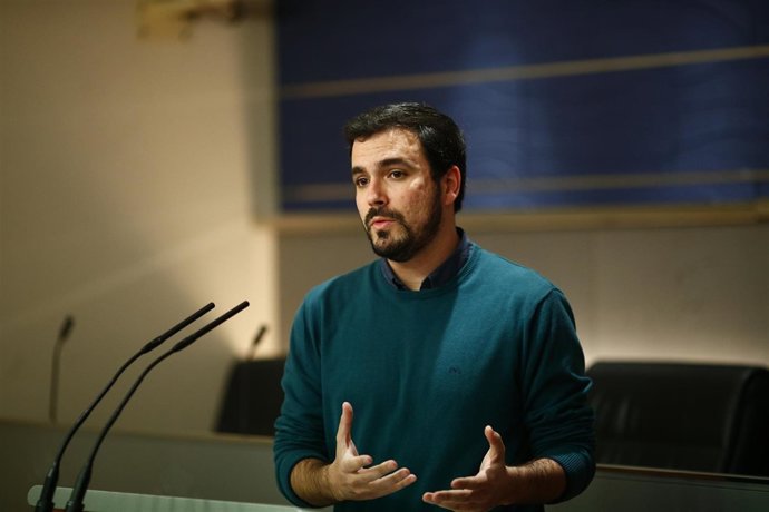Alberto Garzón en el Congreso