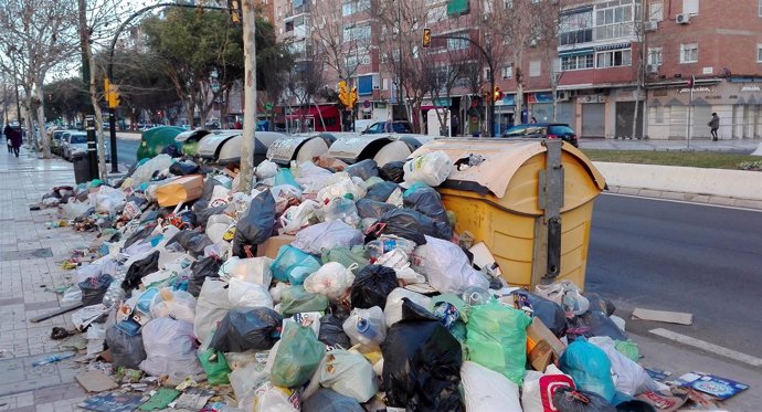 Huelga basuras Limasa marzo 2016