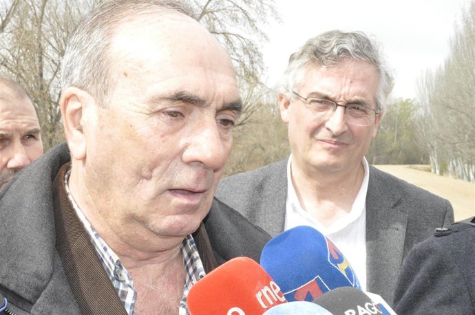 El alcalde de Pradilla de Ebro, Luis Eduardo Moncín.