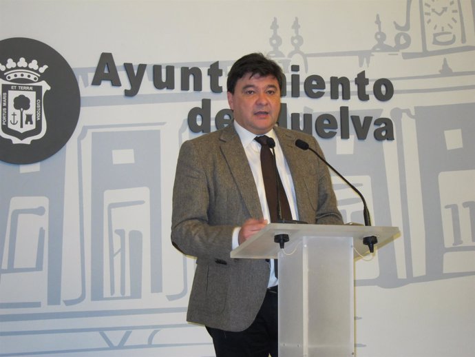 El alcalde de Huelva, Gabriel Cruz (PSOE). 