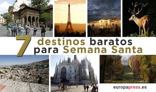 Destinos baratos Semana Santa