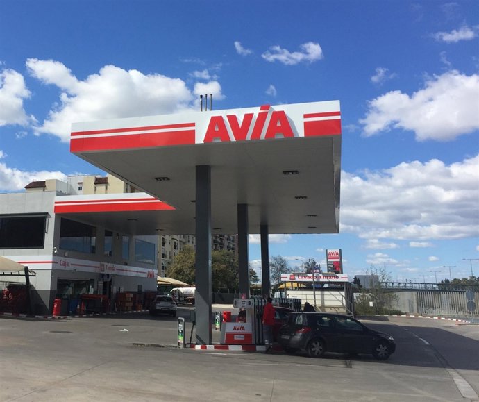 Estación de servicio de AVIA