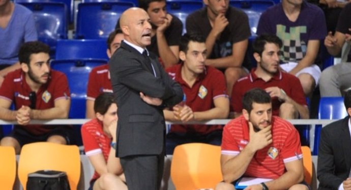 Juanito, entrenador del Palma Futsal