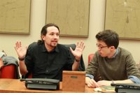Pablo Iglesias y Errejón se alaban mutuamente para negar división en la cúpula de Podemos