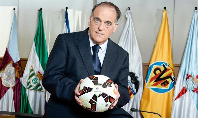 Javier Tebas, presidente de LaLiga