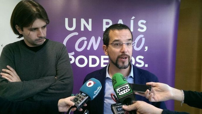 Javier Sánchez y Sergio Pascual de Podemos
