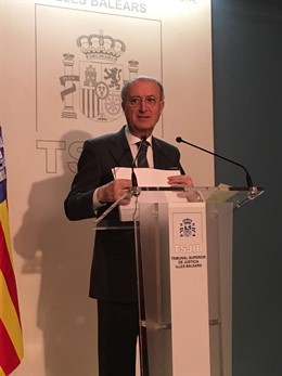 El presidente del TSJB, Antonio J. Terrasa