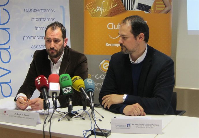 Ángel Nuevo (izq) y Alejandro García Pellitero en rueda de prensa