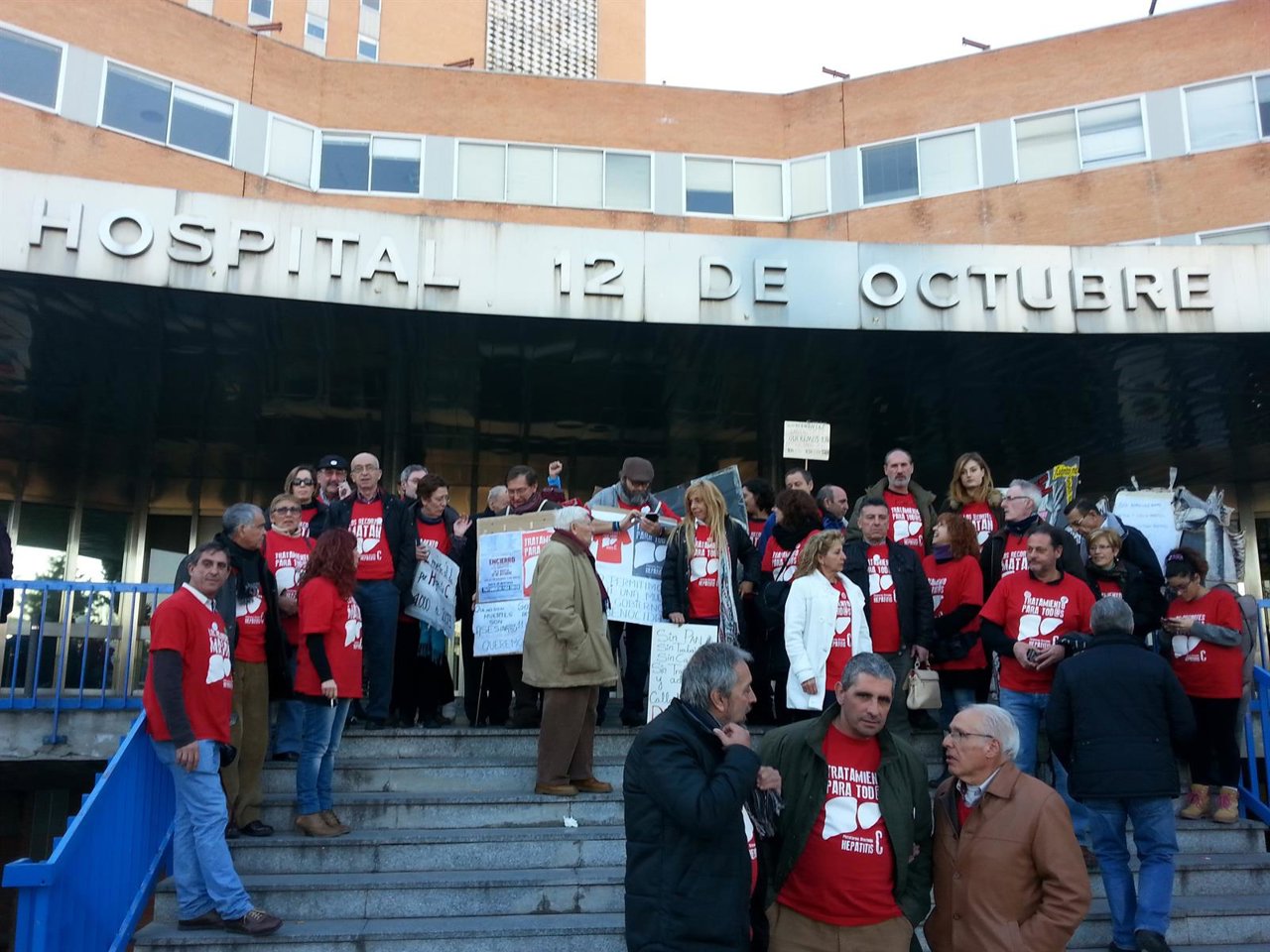 Pacientes de hepatitis C en el 12 de Octubre.
