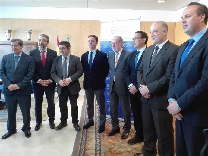 Presidentes y vicepresidentes de las diputaciones andaluzas