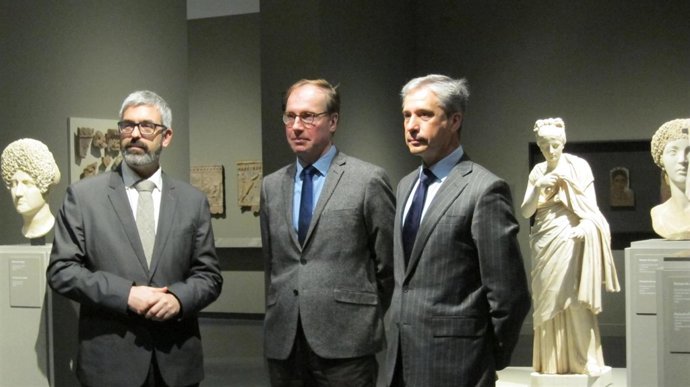 Ignasi Miró, Daniel Roger y Ricardo Alfós, en Caixaforum Zaragoza