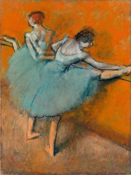 'Bailarinas En La Barra' De Edgar Degas, En El Caixafòrum