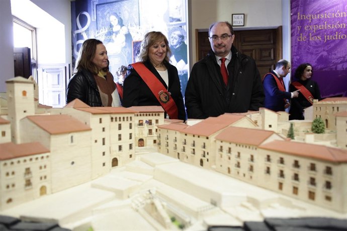 Lambán en los actos del 500 aniversario de la muerte de Fernando el Católico