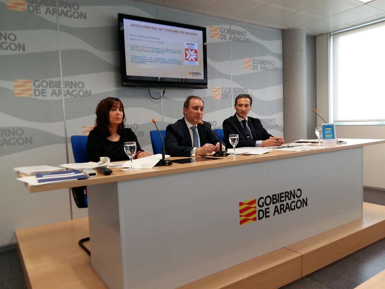Presentación del balance de la actividad de consumo en Aragón en 2015