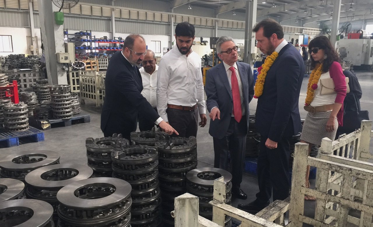 Inauguración de la nueva fábrica de Lingotes Especiales