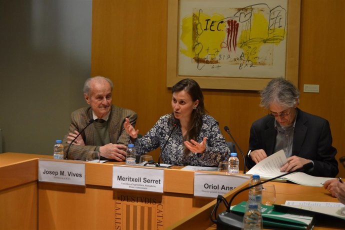 La consellera de Agricultura, Meritxell Serret