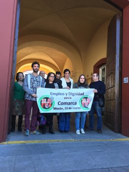 Rodríguez  tras reunirse con la Plataforma Comarcal de Morón por el empleo