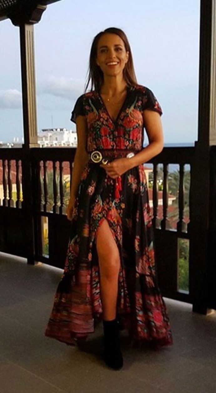 Paula Echevarría vestida de Spell Designs