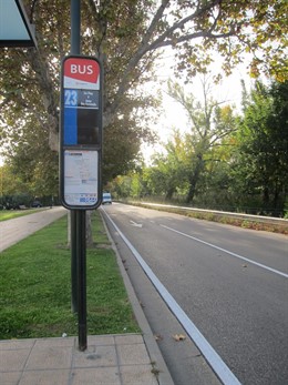 Autobuses de Zaragoza.