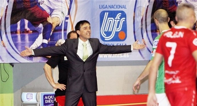 Imanol Arregui, entrenador del Magna Gurpea