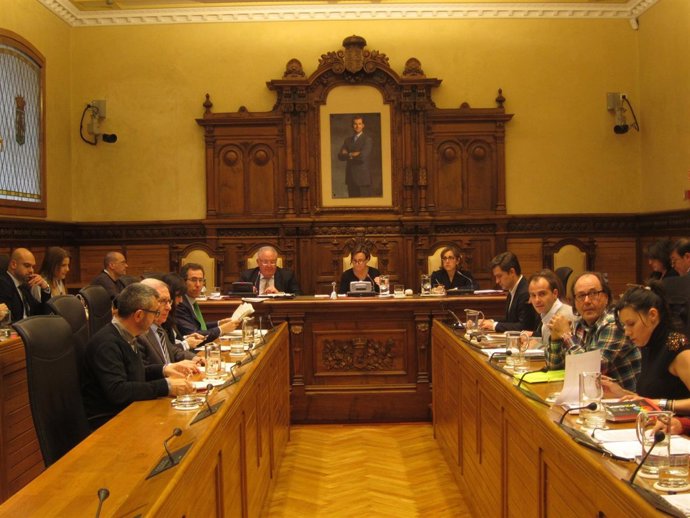 Pleno del Ayuntamiento de Gijón.