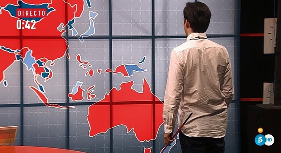 GH VIP: Fran Nicolás y su coeficiente de 98, ¡¡No sabe donde está Australia!!