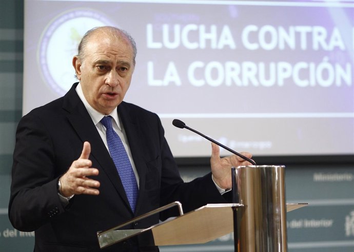 El ministro del Interior, Jorge Fernández Díaz
