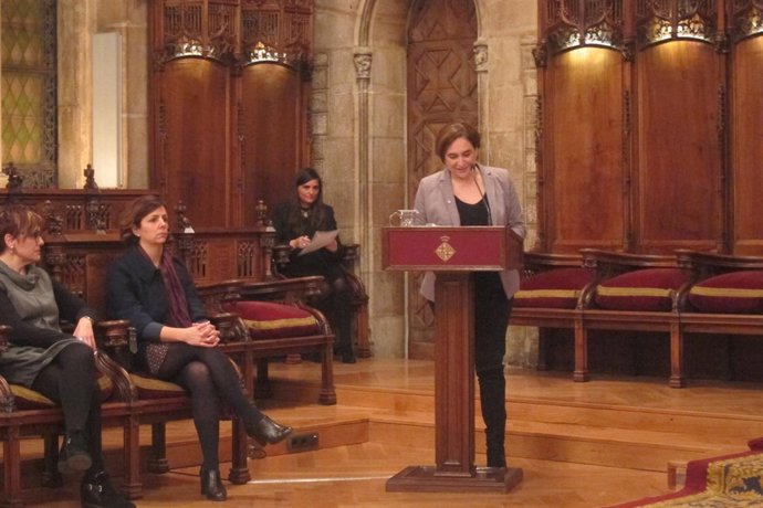 La alcaldesa Ada Colau