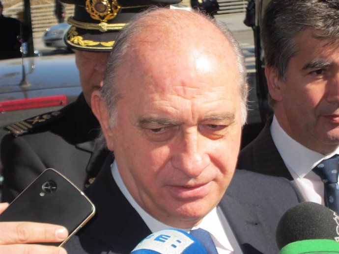 El Ministro del Interior, Jorge Fernández Díaz