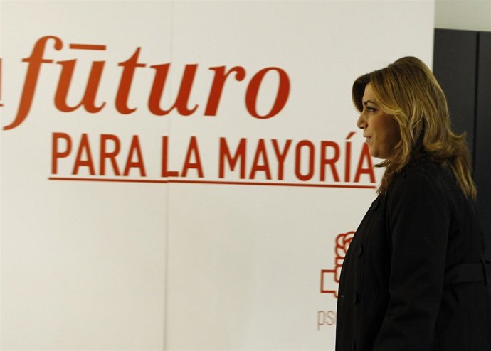 Susana Díaz en el Comité Federal del PSOE