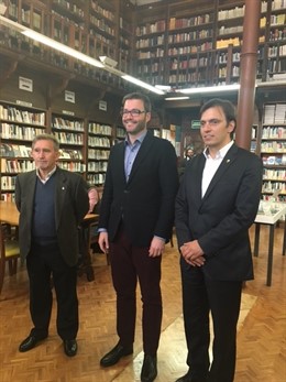 Miquel Perelló, José Hila y Francesc Miralles