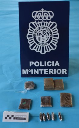 Droga intervenida en Ponferrada